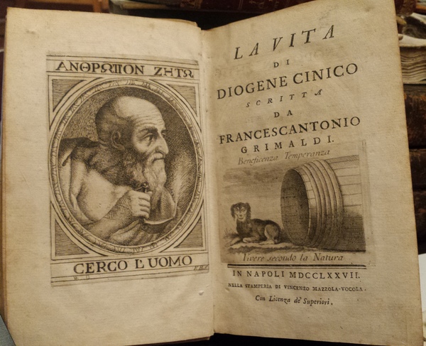 La vita di Diogene Cinico scritta da Francescantonio Grimaldi