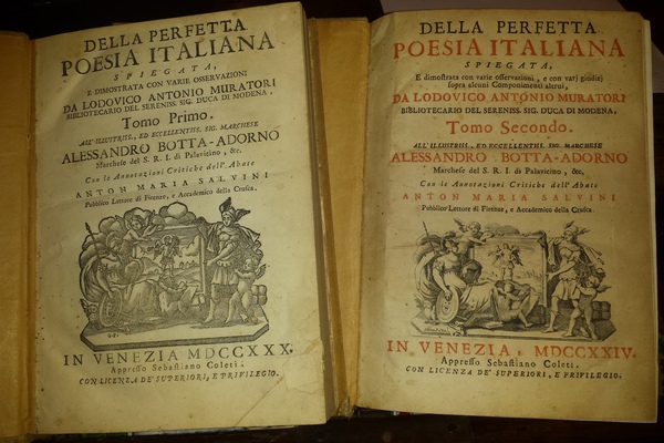 Della perfetta poesia italiana spiegata, e dimostrata con varie osservazioni, …