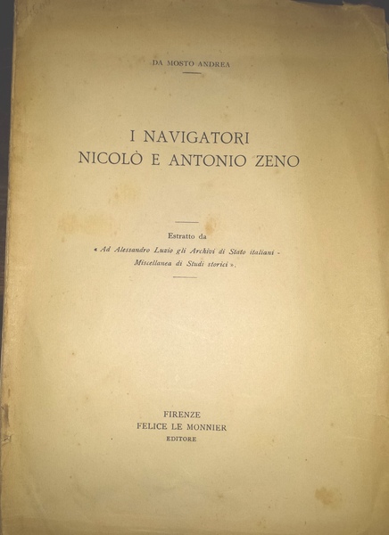 I navigatori Nicolò e Antonio Zeno