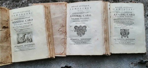 Delle lettere familiari del commendatore Annibal Caro volume primo-terzo. Corrette, …