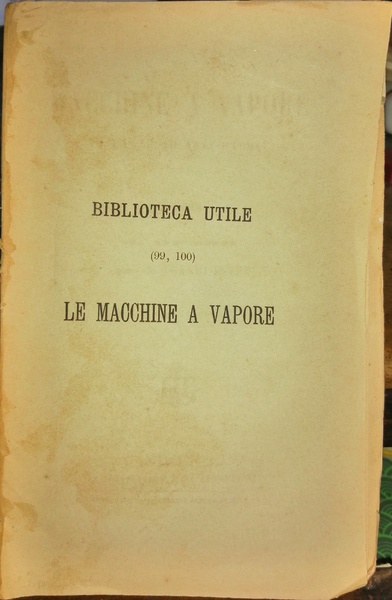 Le macchine a vapore a gas e ad aria calda …