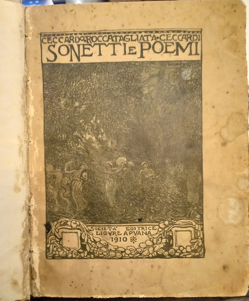 Sonetti e poemi, 1898-1909 a cura del Comitato Ligure-apuano