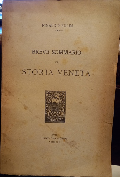 Breve sommario di Storia Veneta