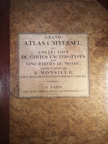 Grand atlas universel, ou collection de cartes encyprotypes, generales et …