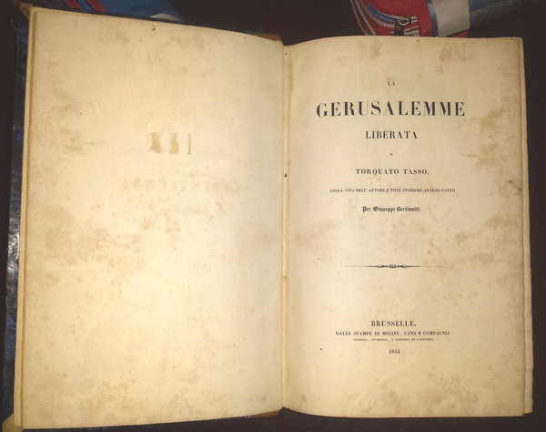 La Gerusalemme liberata di Torquato Tasso; colla vita dell'autore e …