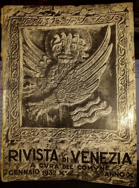 Rivista di Venezia a cura del Comune. Gennaio 1932