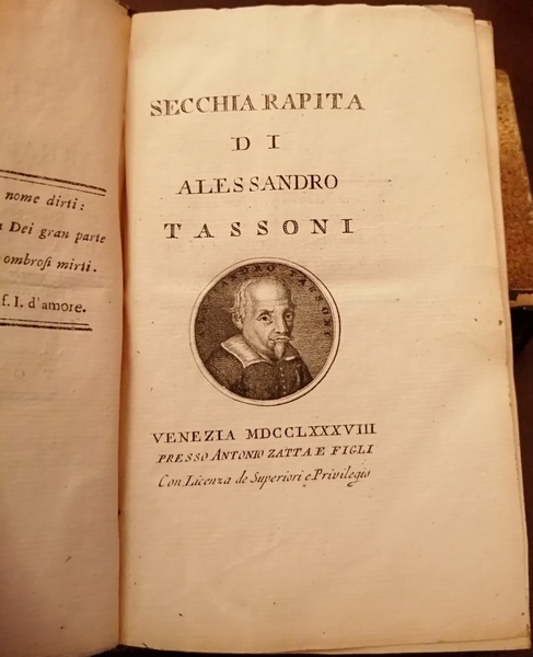 Secchia Rapita di Alessandro Tassoni