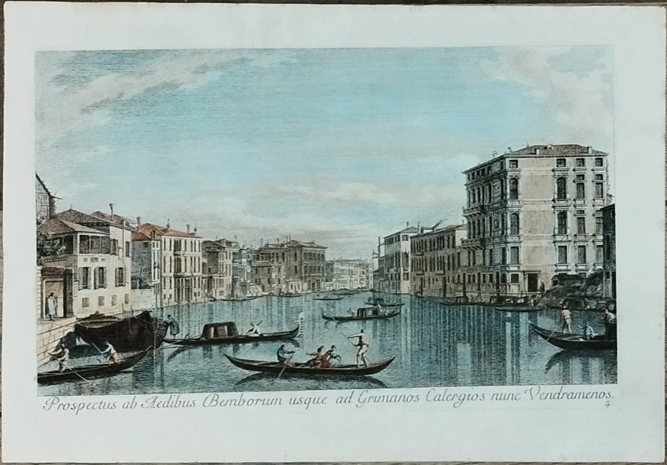 Il Canal Grande da Palazzo Bembo al Palazzo Grimani