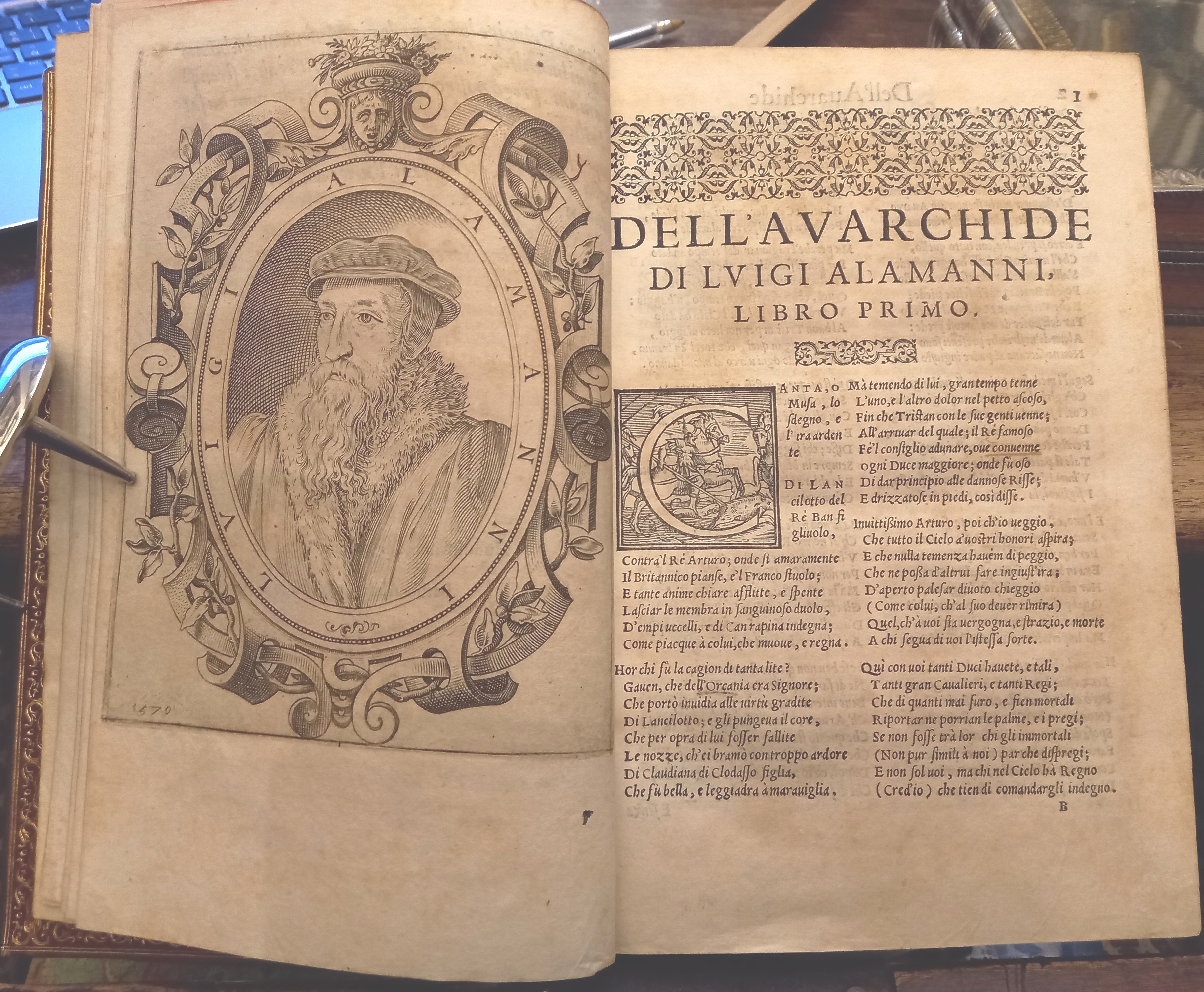 La Avarchide del S. Luigi Alamanni, gentilhuomo fiorentino, alla Sereniss. …