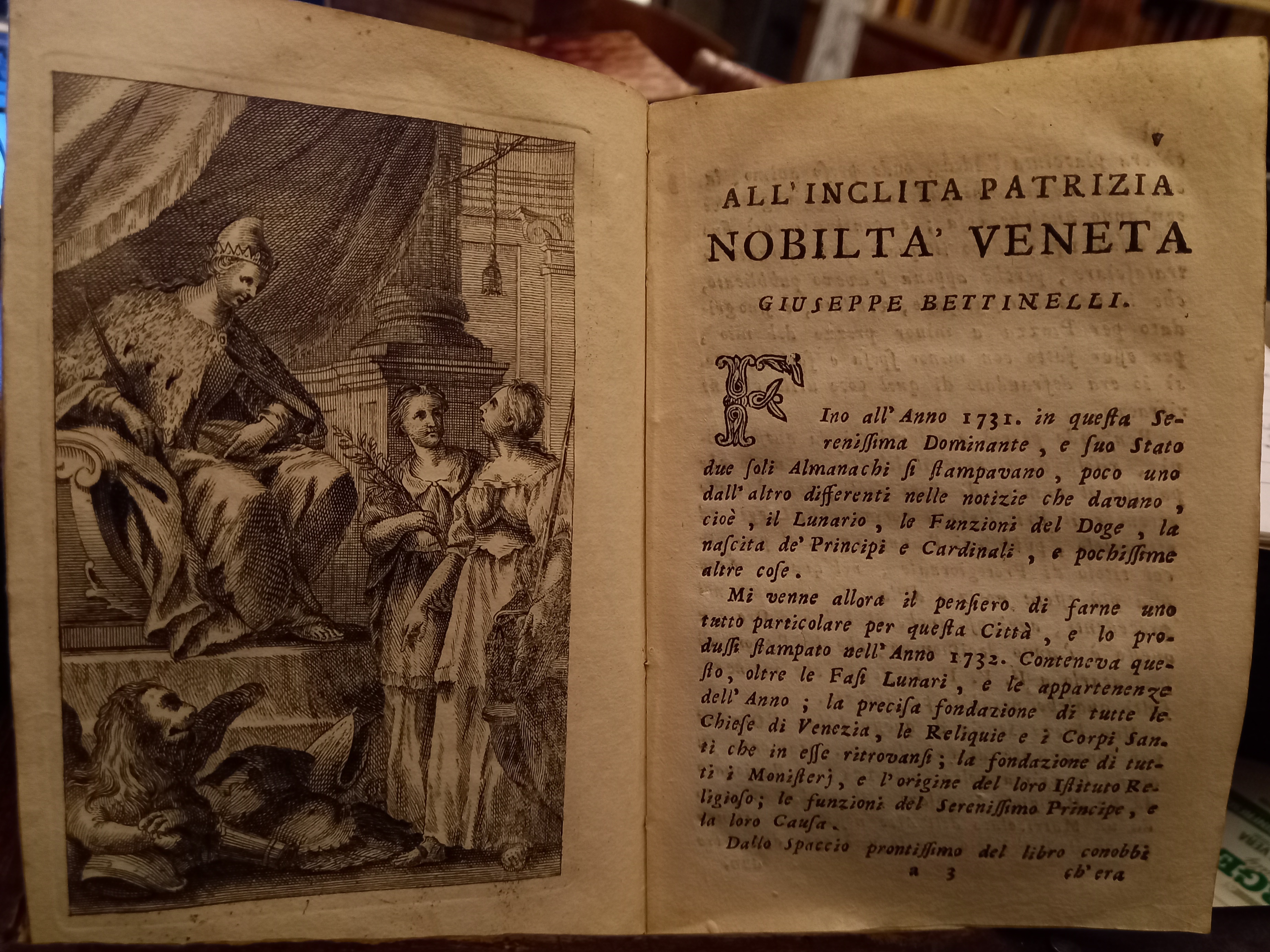 Protogiornale per l'anno MDCCXC ad uso della Serenissima Dominante Città …