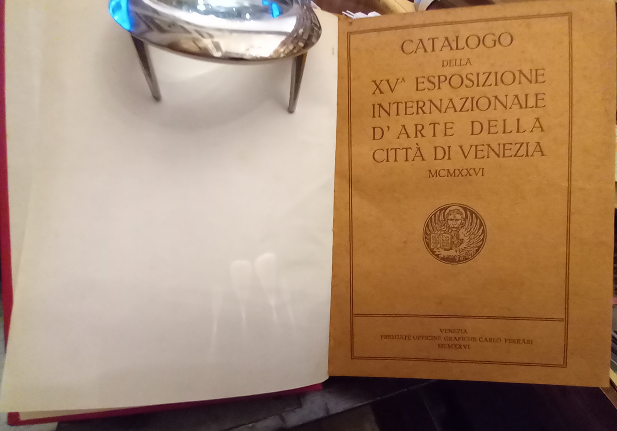 Quindicesima esposizione internazionale d'arte della città di Venezia, MCMXXVI. Catalogo …