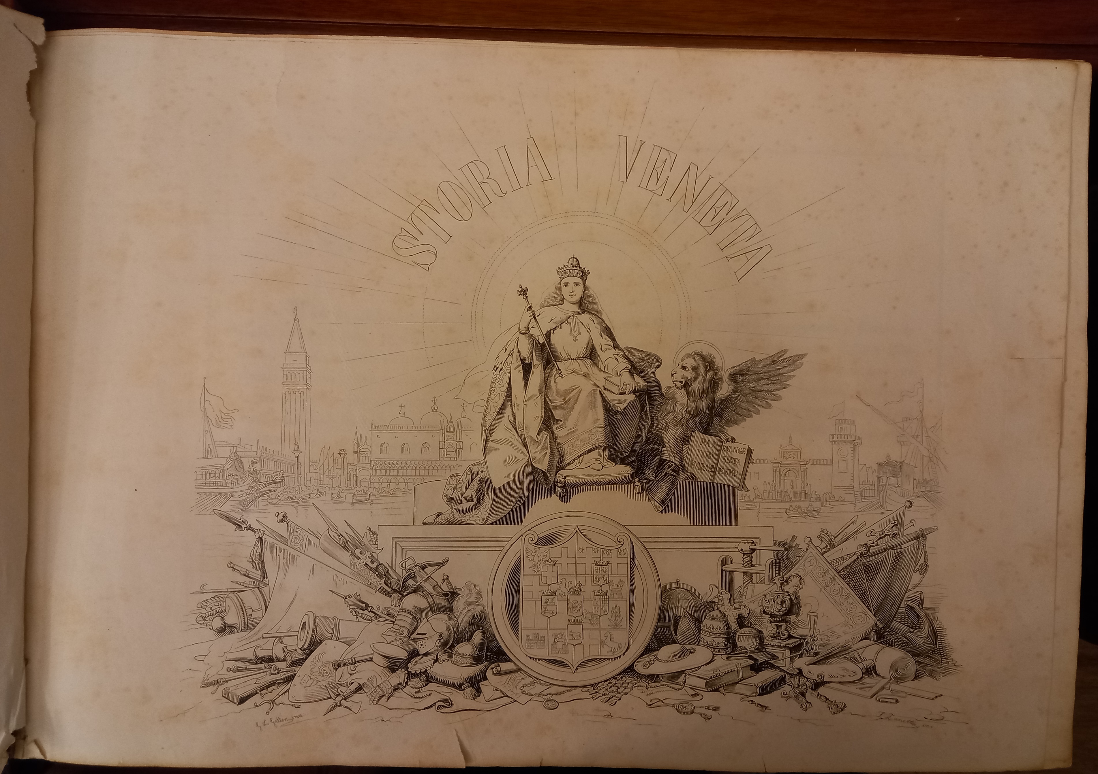 Storia veneta: espressa in centocinquanta tavole inventate e disegnate da …