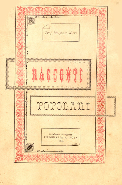 RACCONTI POPOLARI.