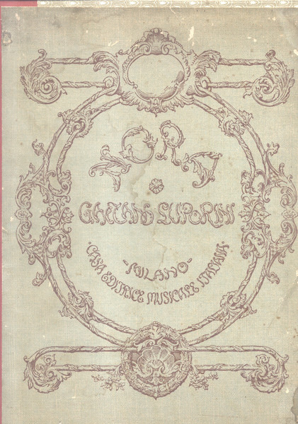 NORA (1908). Commedia lirica in tre atti di N.Daspuro. Riduzione …