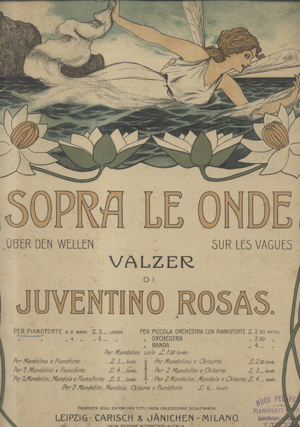 SOPRA LE ONDE. Valzer per Pianoforte (Pl.n°98).