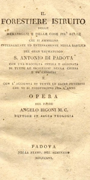 IL FORESTIERE ISTRUITO DELLE MERAVIGLIE E DELLE COSE PIU' BELLE …