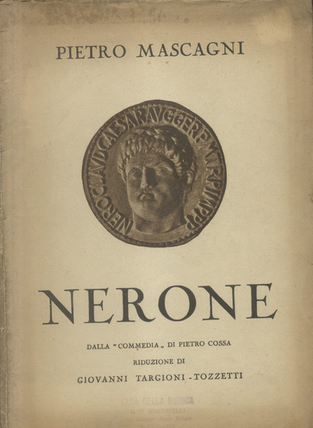 NERONE (1935). Tre atti (quattro quadri) di G.Targioni Tozzetti, dalla …