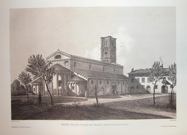 EGLISE DE SAN-PIETRO-IN-GRADO (environs de Pisa fondée au IV° siecle). …