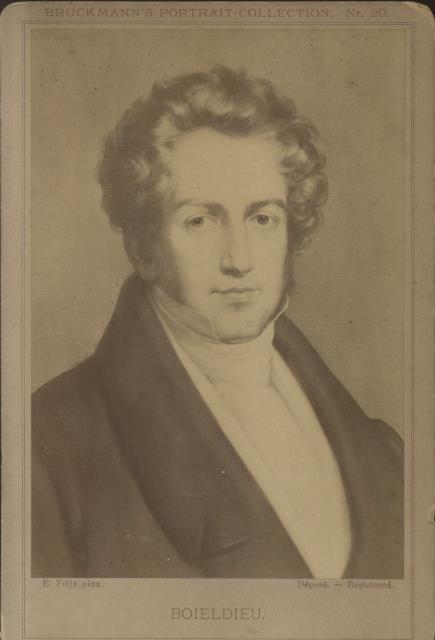 Fototipia raffigurante il musicista francese François-Adrien Boieldieu (Rouen, 1775 – …