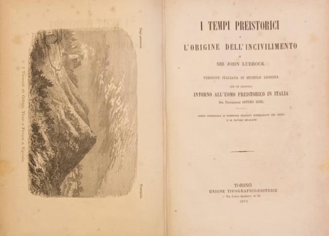 I TEMPI PREISTORICI E L'ORIGINE DELL'INCIVILIMENTO. Versione italiana di Michele …