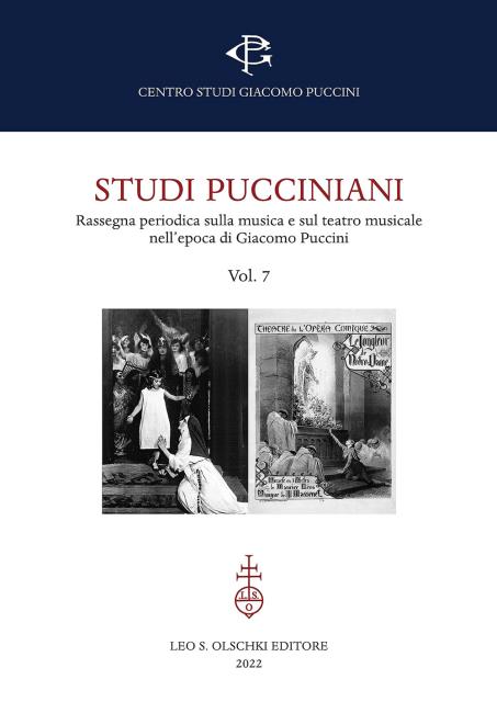 STUDI PUCCINIANI. VOL. 7. Rassegna periodica sulla musica e sul …