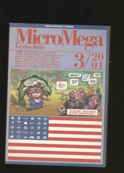 Le due Italie. Micro Mega. Rivista bimestrale n. 3/2001.