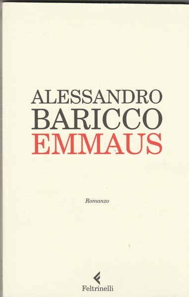 Emmaus. Romanzo.