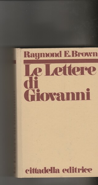 Le lettere di Giovanni.