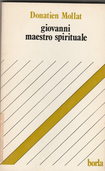 Giovanni maestro spirituale.