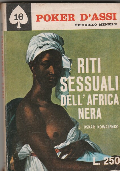 Riti sessuali dell'Africa nera.