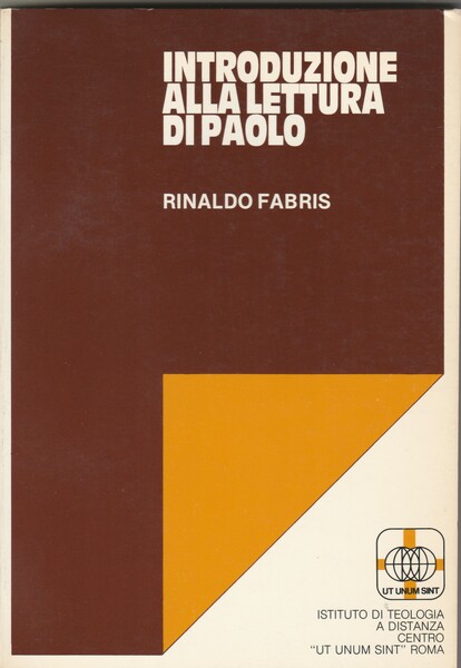 Introduzone alla lettura di Paolo. Collana "Studi teologici".
