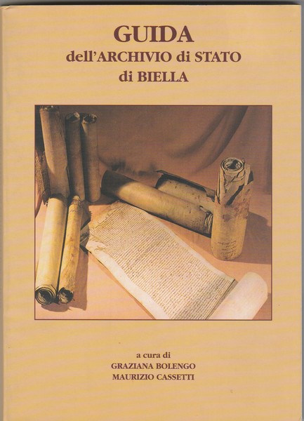 Guida dell'Archivio di Stato di Biella.