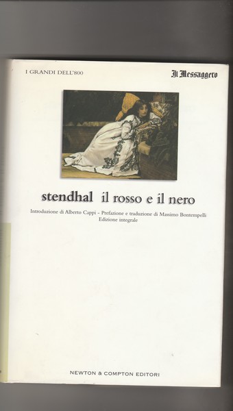 Il rosso e il nero. Traduzione di Massimo Bontempelli. Collana …