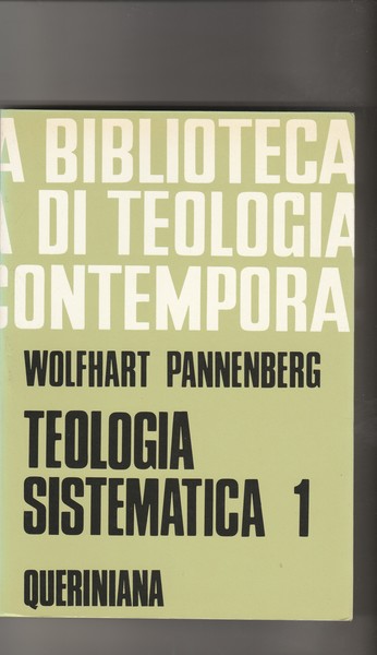 Teologia sistematica 1.