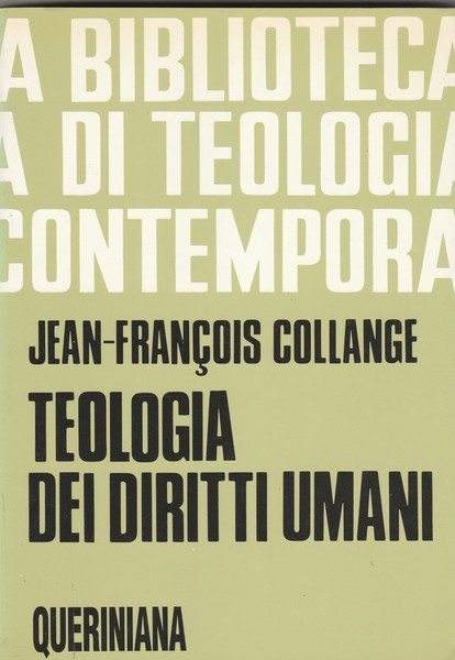 Teologia dei diritti umani.