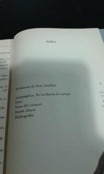 Areopagitica. Discorso per la libertà di stampa.