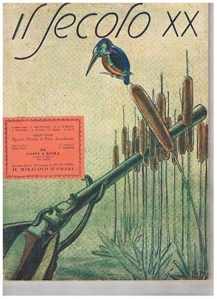 Il Secolo XX mensile n° mar. 1926, contiene: ignote opere …