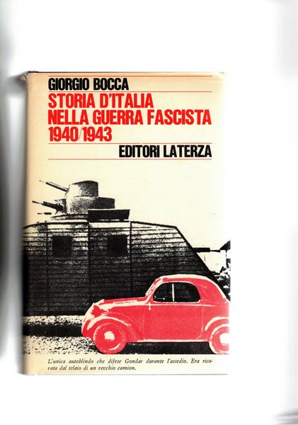 Storia d'Italia nella guerra fascista 1940-1943.