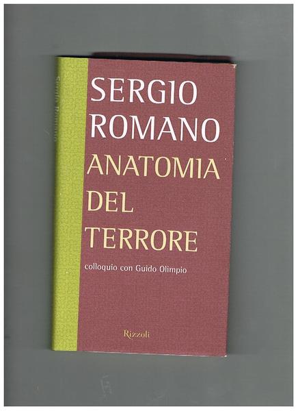 Anatomia del terrore colloquio con Guido Olimpio.