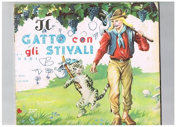 Il gatto con gli stivali. Coll. Scenari.