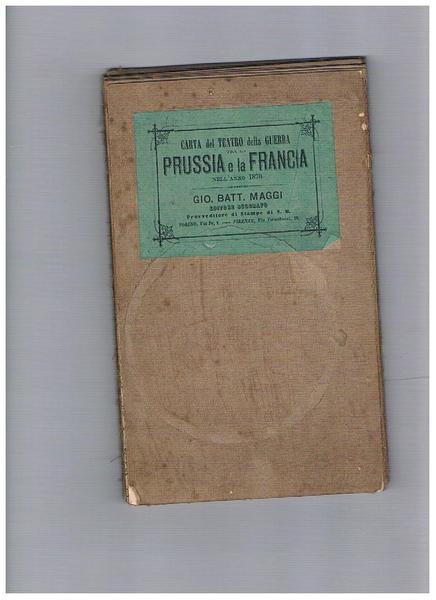 Carta del teatro della guerra tra la Prussia e la …