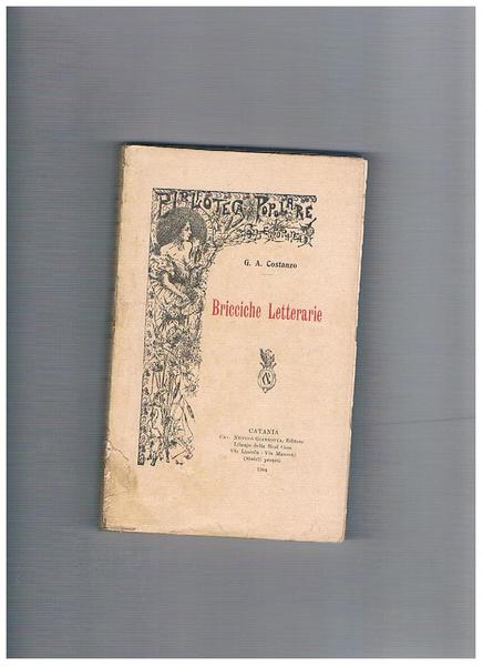Bricciche letterarie.