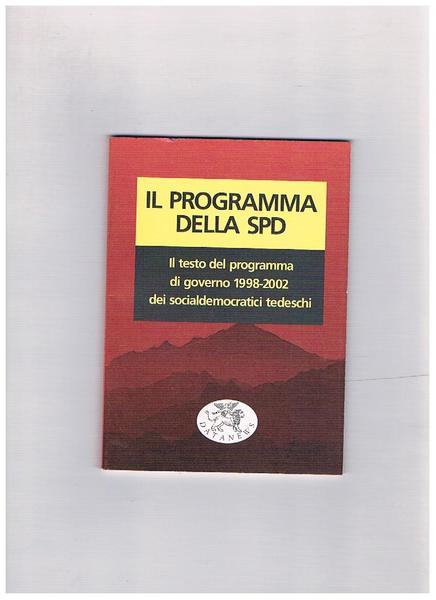 Il Programma dela SPD. Il testo del programma di governo …
