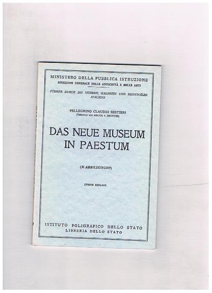 Das Neue Museum In Paestum (36 abbildungen).
