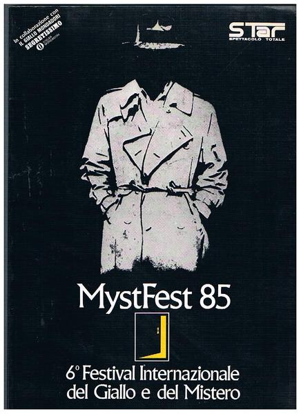 MystFest 85, rivista del 6° Festival internazionale del giallo e …