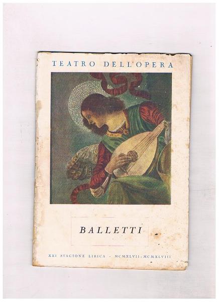 Programma di balletti della XXI stagione lirica 1857-58. Numero speciale …