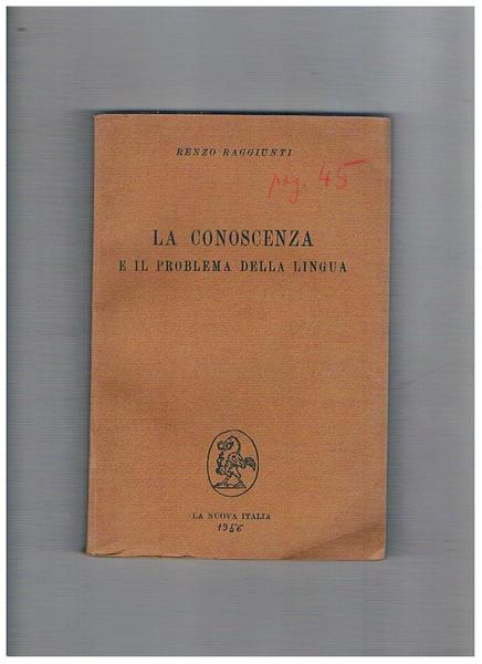 La conoscenza e il problema della lingua.