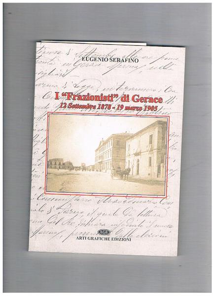 I "frazionisri" di Gerace 12 settembre 1878 - 19 marzo …
