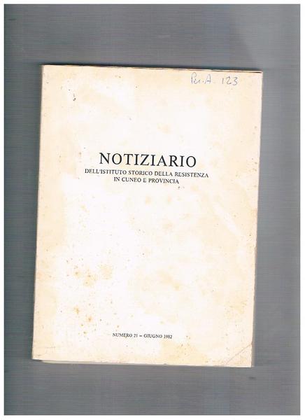Notiziario dell'Istituto Storico della Resistenza in Cuneo e provincia n° …