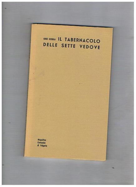 Il tabernacolo delle sette vedove.